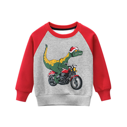 Boy clothes dinosaur cartoon