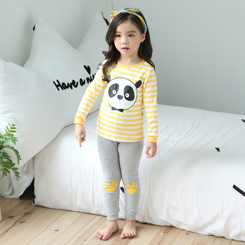 Children's autumn clothes and trousers suit