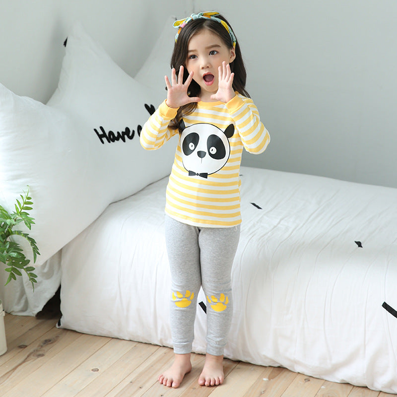 Children's autumn clothes and trousers suit