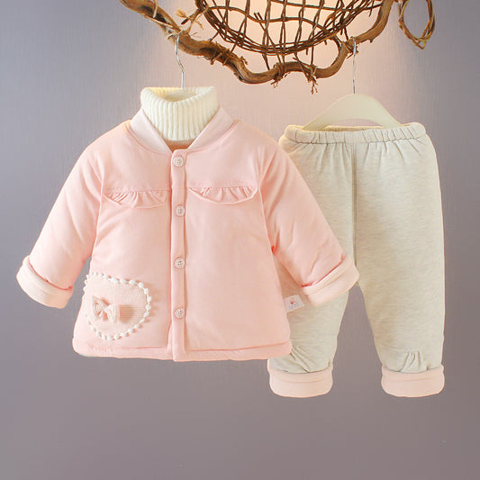 Thicken baby suit